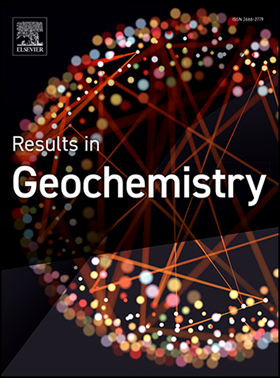 Go to journal home page - Results in Geochemistry